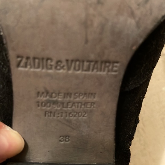 Zadig et Voltaire Boots in excellent condition worn once - Picture 3 of 3